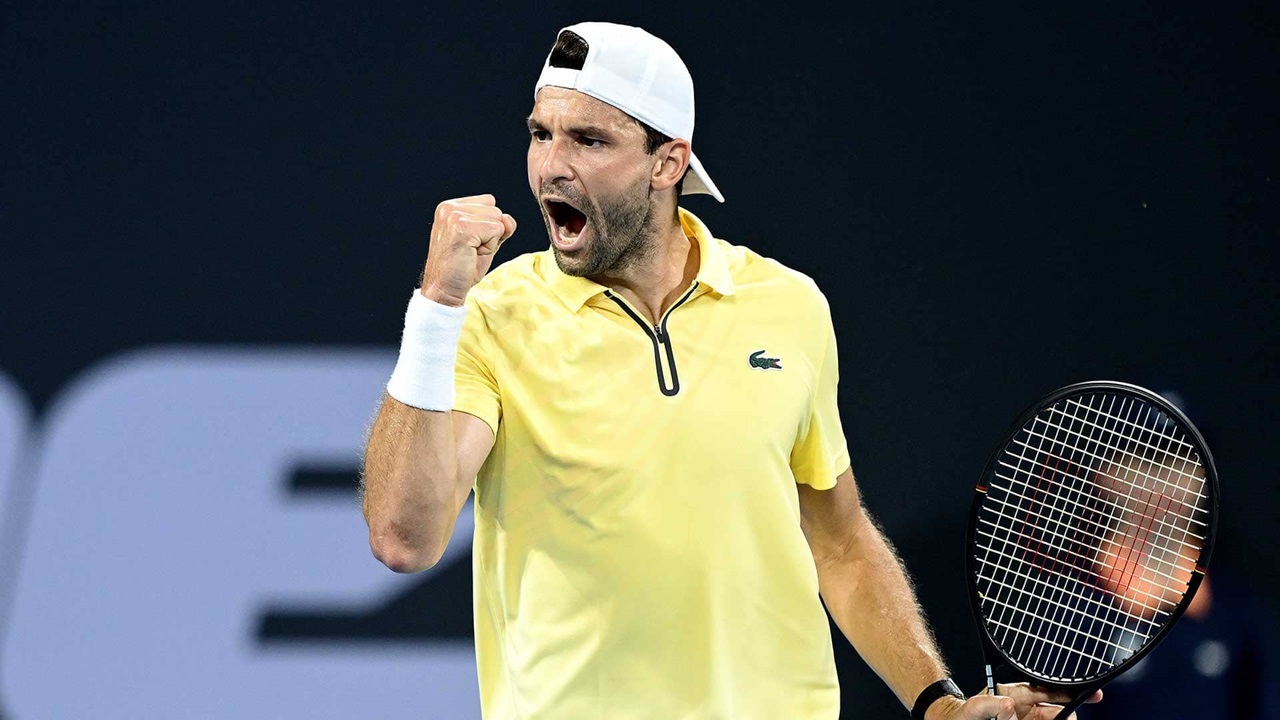 Grigor Dimitrov Langsung Tancap Gas Di Aksi Pertama Brisbane International