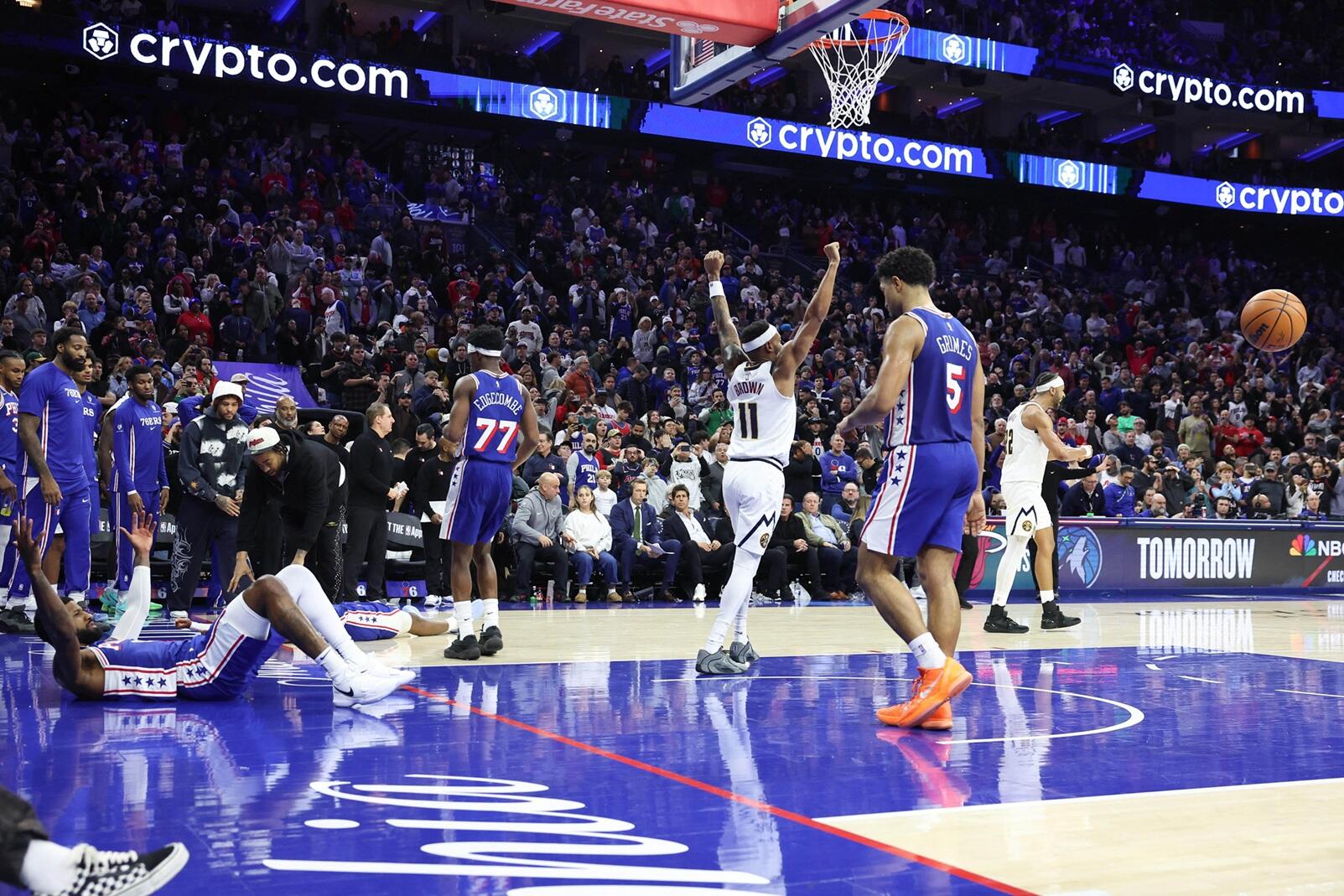 Bruce Brown Amankan Kemenangan Nuggets vs 76ers - sumber: (mainbasket)