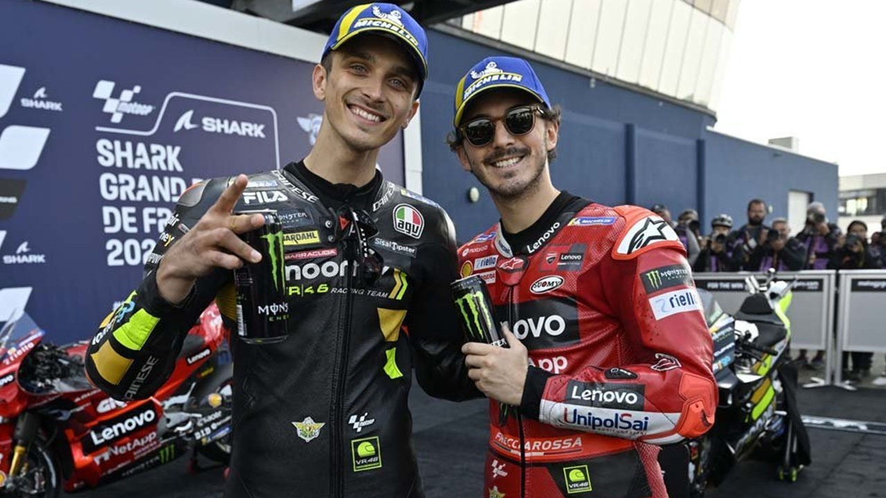 Luca Marini dan Francesco Bagnaia