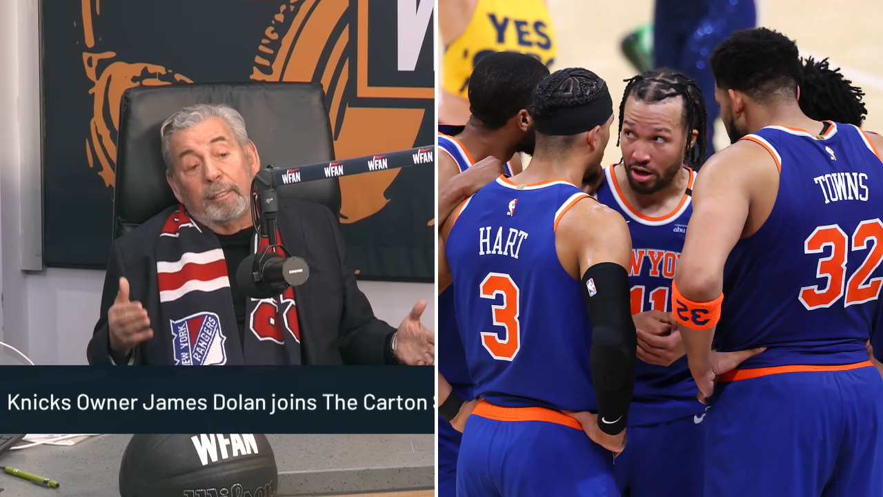 Dalam wawancara radio bersama stasiun WFAN New York, James Dolan tak ragu menyebut Final NBA sebagai kewajiban. (Foto: AP)