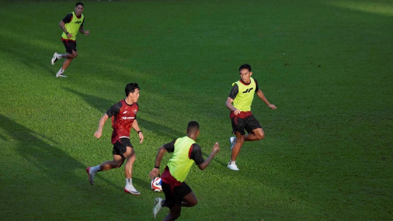 Persiapan Persija Jakarta jelang menghadapi Persib Bandung