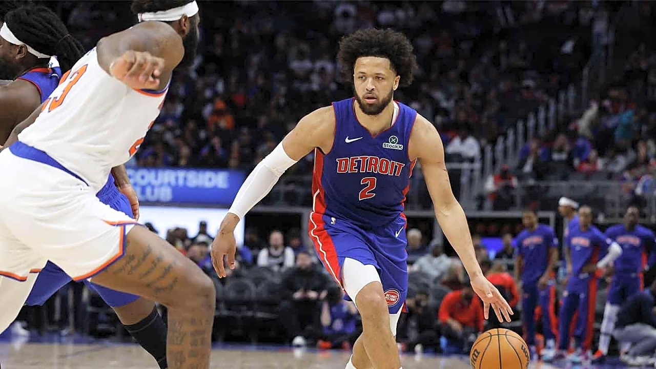 Pistons Menumbangkan Knicks, Cade Cunningham Lega