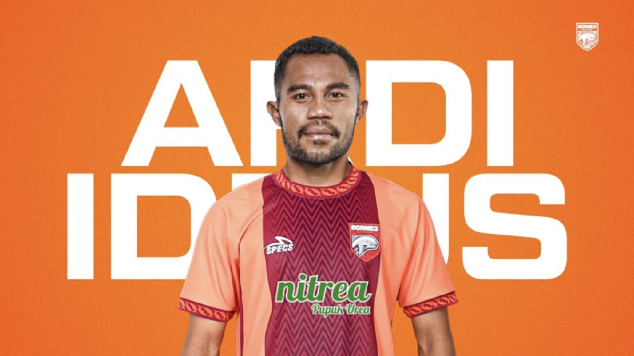 Ardi Idrus resmi didatangkan Borneo FC dari Bhayangkara FC