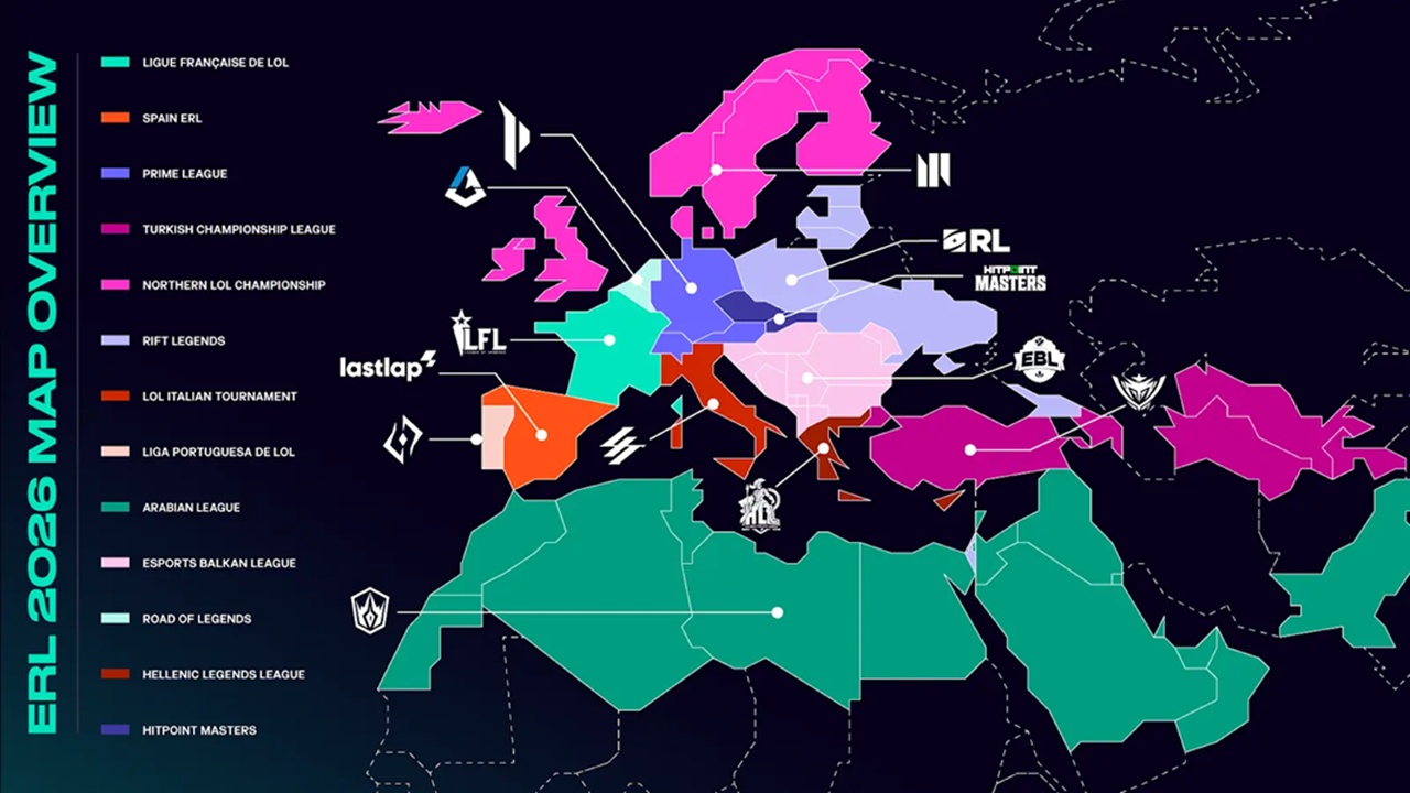 Riot Games Mengungkap Peta ERL yang Diperbarui untuk Musim 2026