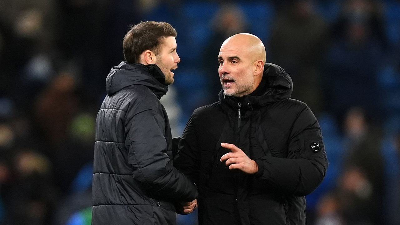 Hurzeler Tegaskan Tak Ada Masalah dengan Pep Guardiola Usai Momen Tegang