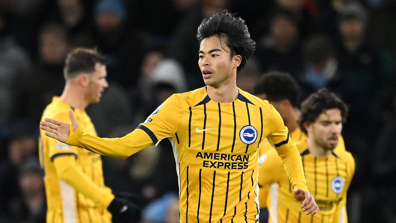 Winger Brighton, Kaoru Mitoma