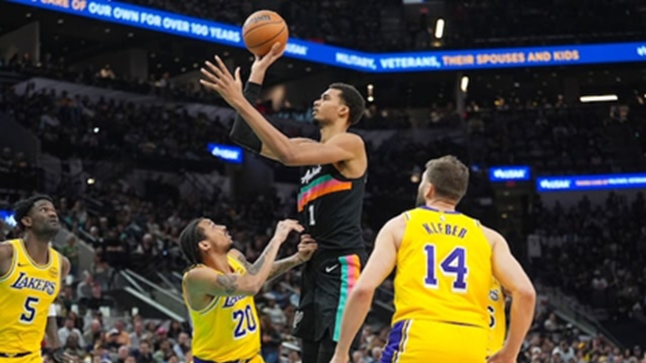 Spurs Hentikan Kemenangan Beruntun Lakers Tanpa James