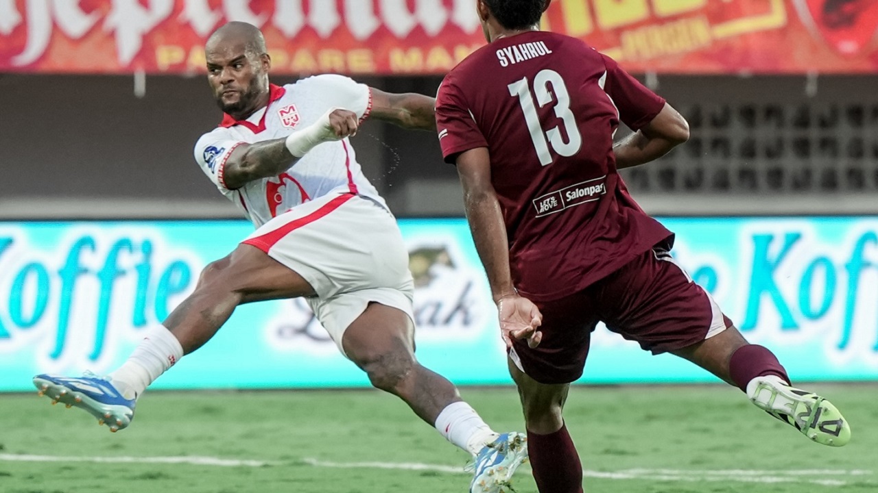 Penyerang Malut United FC, David da Silva