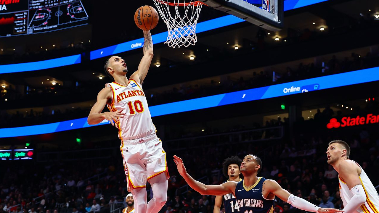 Hasil NBA: Atlanta Hawks Bungkam New Orleans Pelicans 117-100