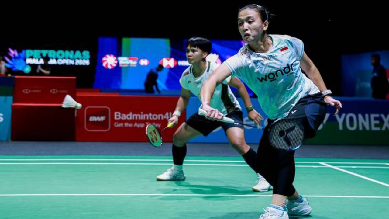 Malaysia Open 2026: Febriana Meilysa Bersyukur Akhirnya Pecah Telur Lawan Pearly/Thinaah