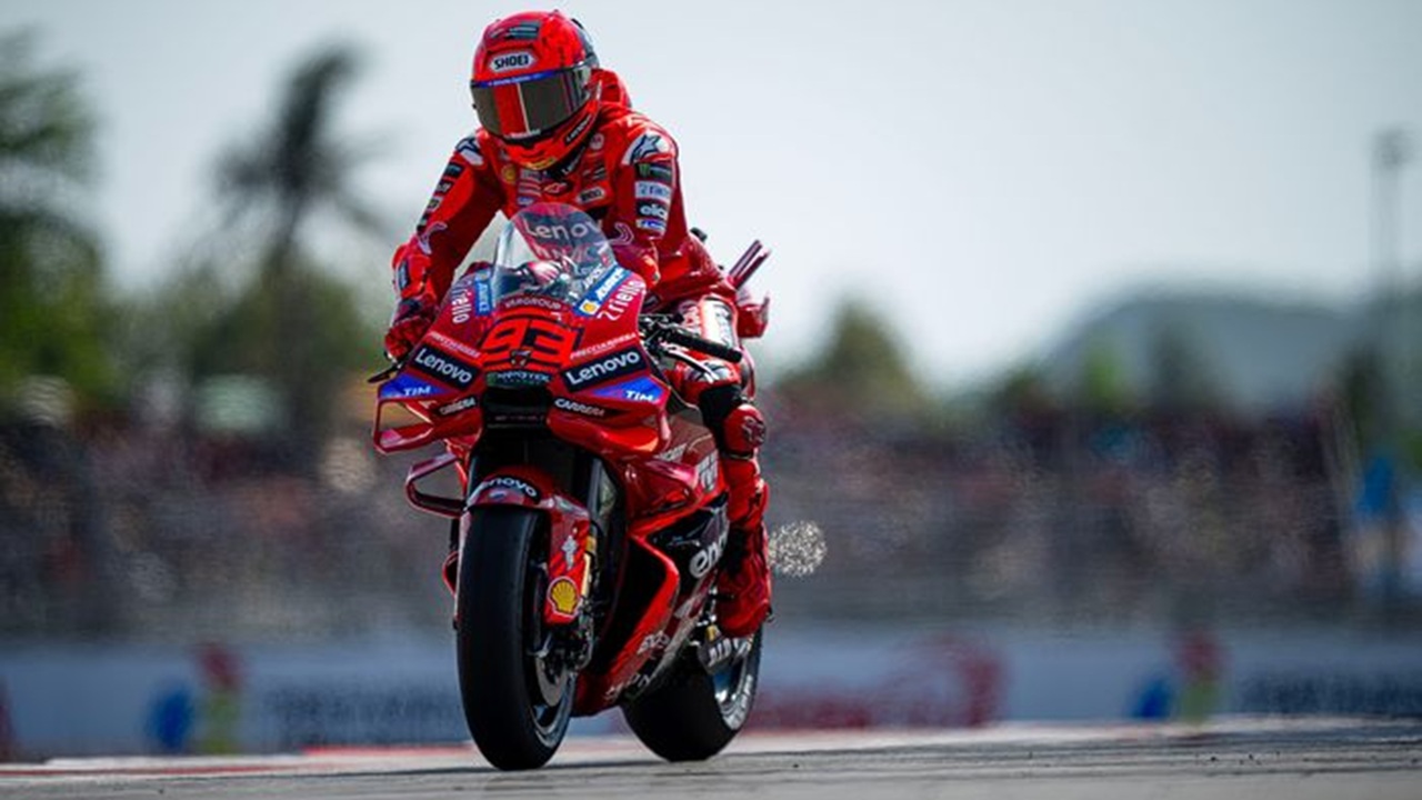 Pirro Beberkan Kondisi Marc Marquez Usai Jalani Tes Perdana Pasca Cedera
