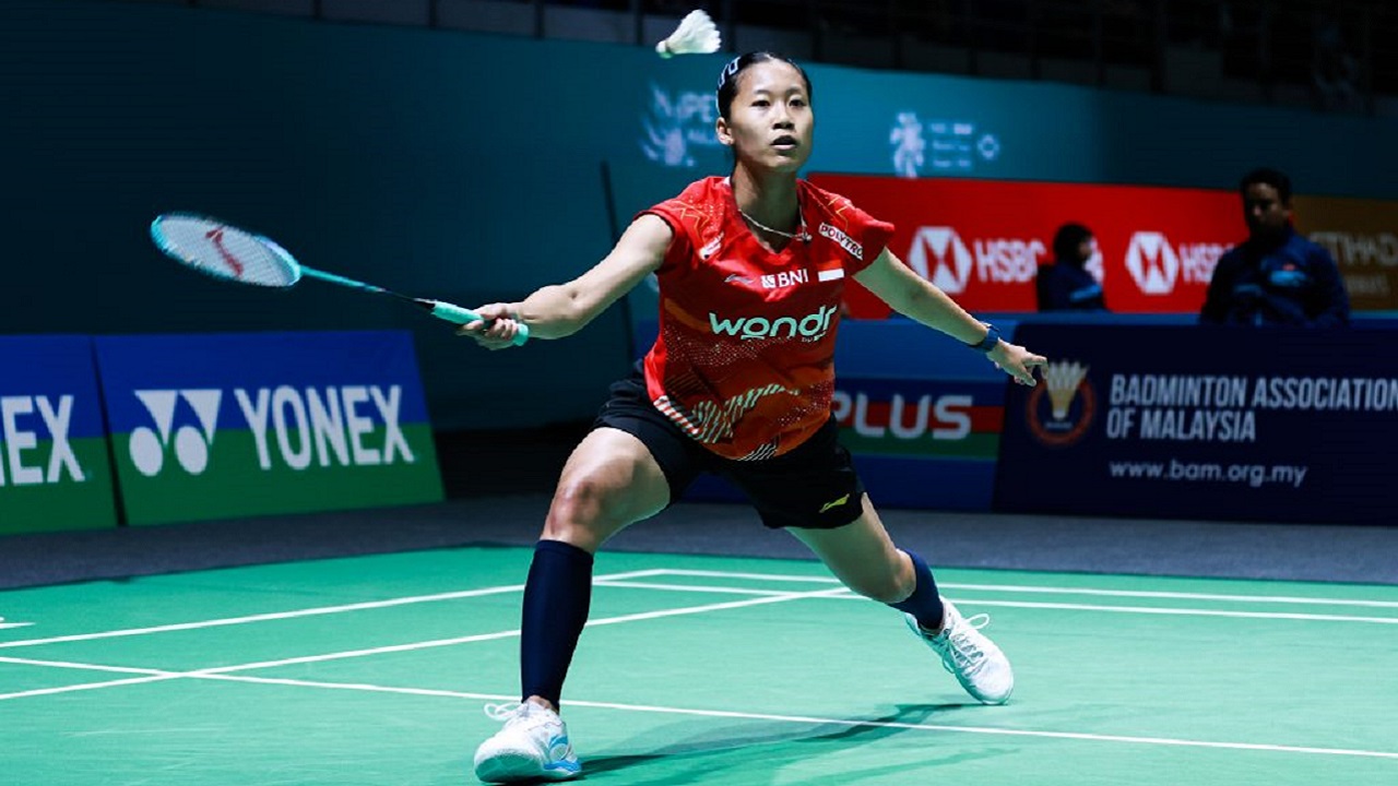 Putri KW lega bisa menangi laga melawan Beiwen Zhang.