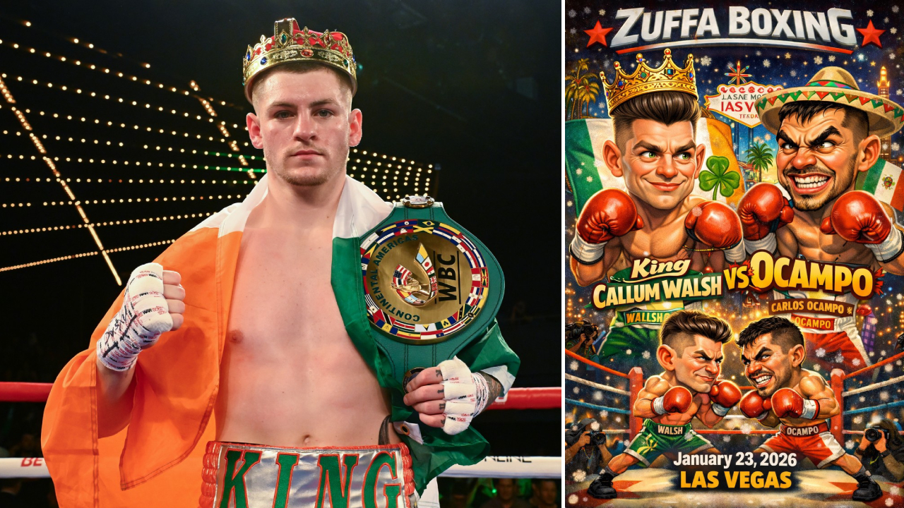Callum Walsh Vs Carlos Ocampo Jadi Tajuk Utama Debut Zuffa Boxing