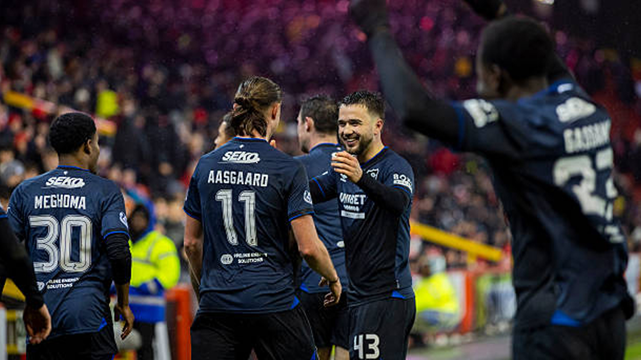 Dua Kemenangan Beruntun Atas Aberdeen, Rangers Terus Bayangi Hearts