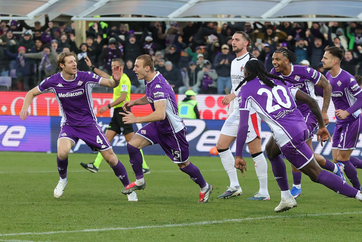 Comuzzo Bersinar, Milan Tahan Imbang Fiorentina 1-1