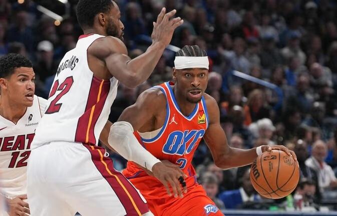 Thunder Atasi Serangan Heat, Menang 124-112