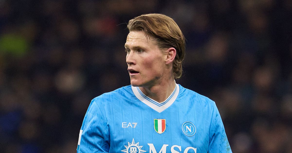 Scott McTominay Bersiap Dapat Rekan Impian di Napoli - sumber: (manchestereveningnews)