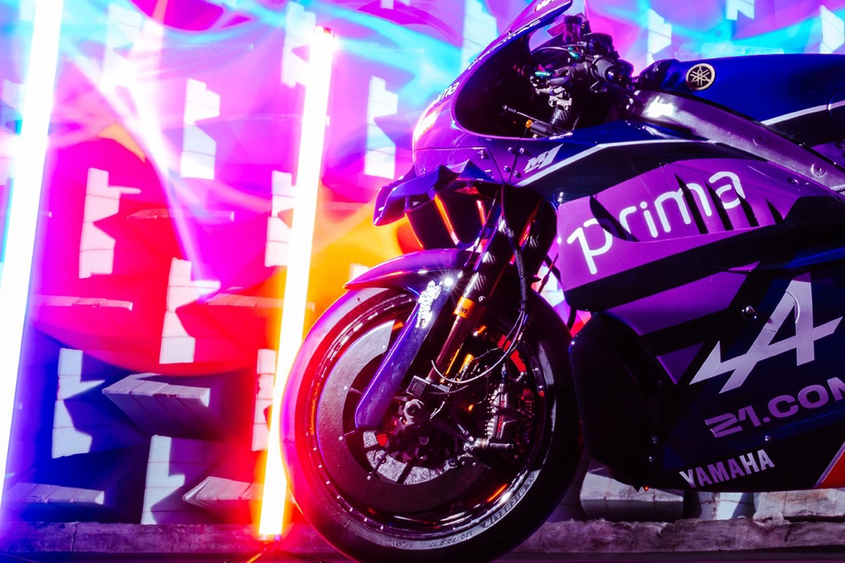 Foto Livery Pramac Racing di Ajang MotoGP - sumber: (motorsport)