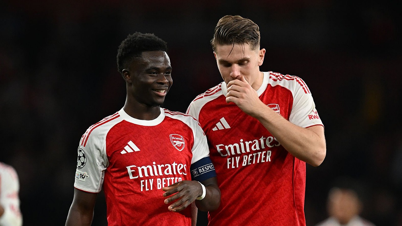 Bukayo Saka dan Viktor Gyokeres