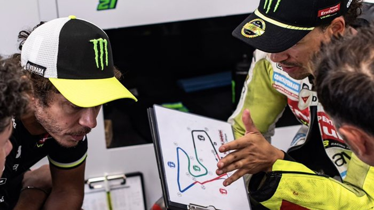 Valentino Rossi dan Franco Morbidelli (VR46 Racing)