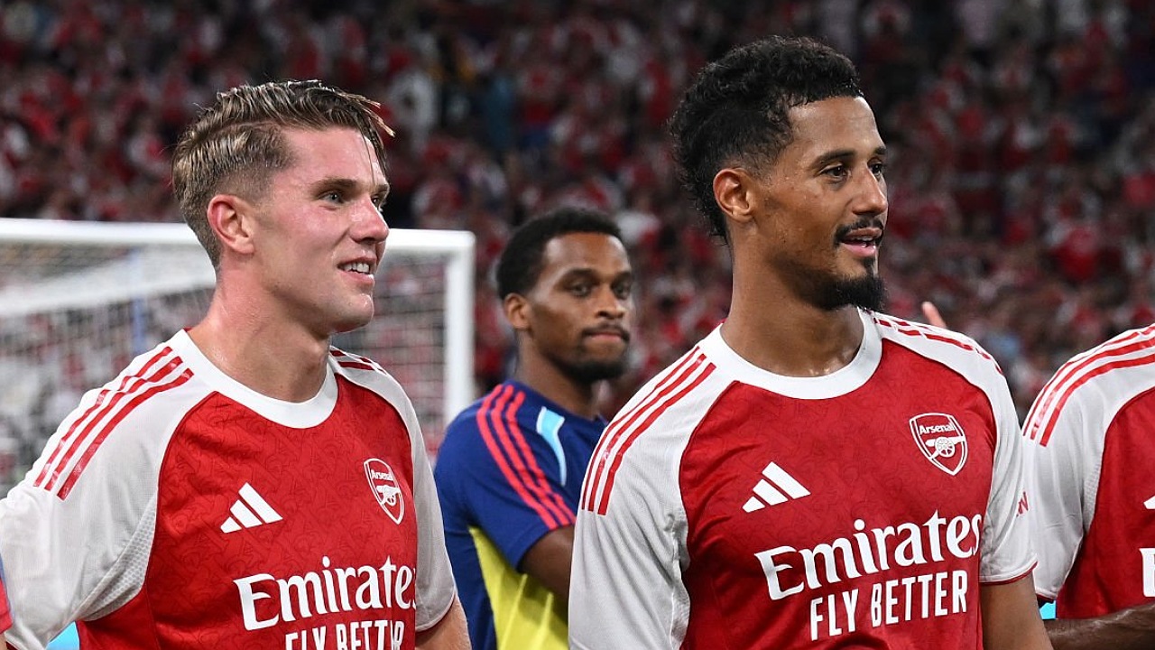 Viktor Gyokeres dan William Saliba