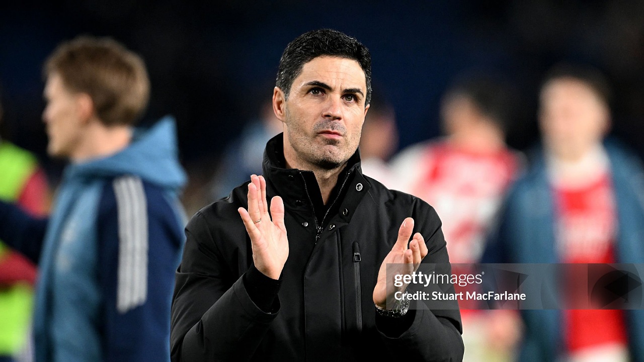 Manajer Arsenal, Mikel Arteta
