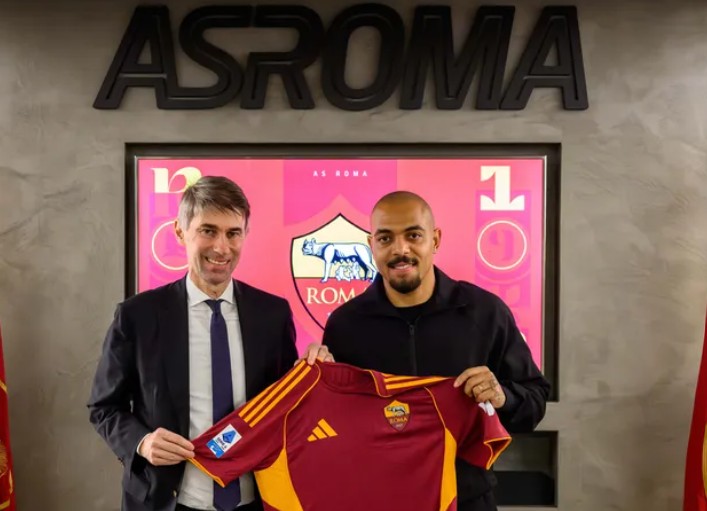 Roma Resmi Pinjam Donyell Malen dari Aston Villa - sumber: (footballitalia)
