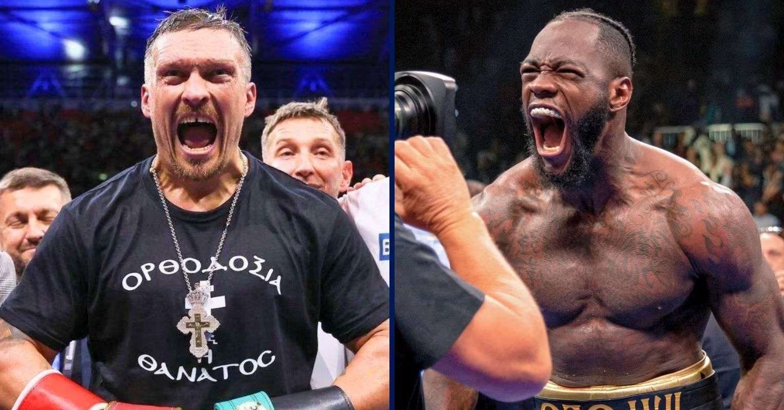 Usyk Ungkap Alasan Ingin Bertarung dengan Wilder - sumber: (secondsout)