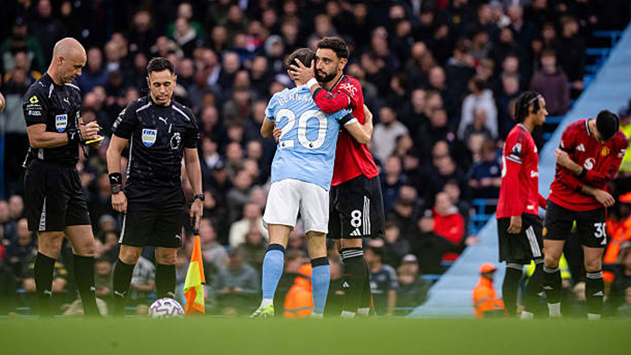 Catatan Statistik Jelang Man United vs Man City di Premier League