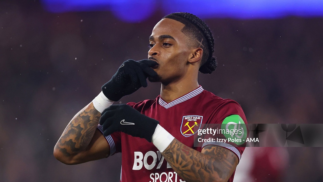 Winger West Ham, Crysencio Summerville, masuk radar Galatasaray