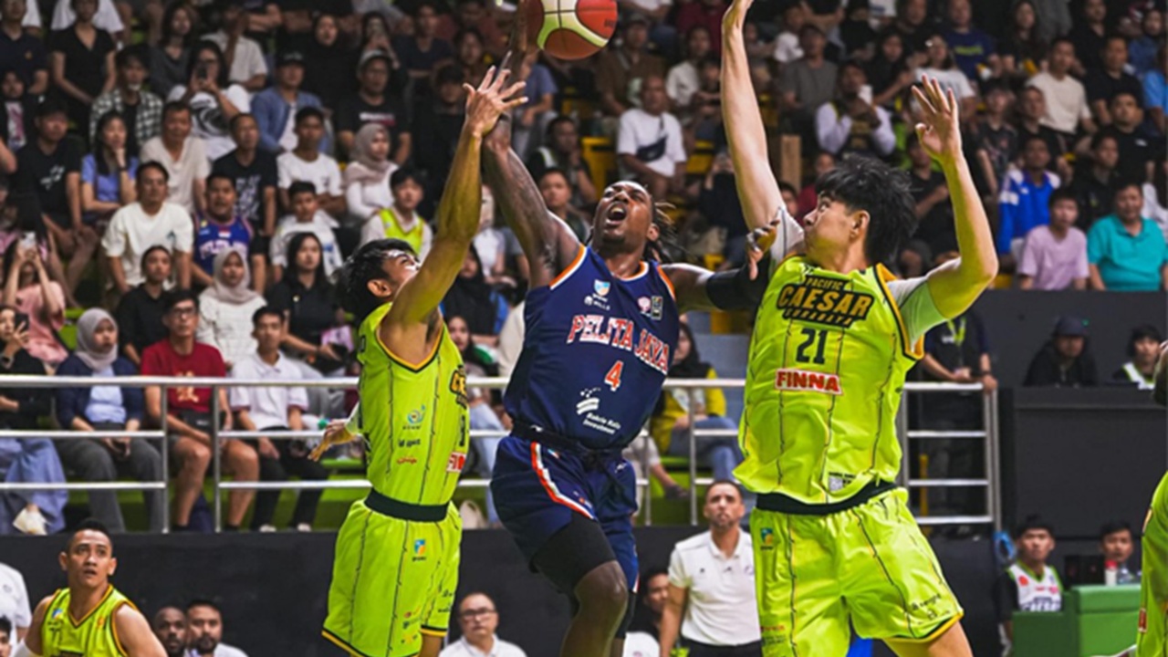 Pelita Jaya Jakarta Menang Telak di Kandang Pacific