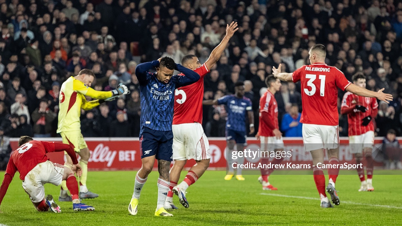 Arsenal Gagal Menjauh usai Ditahan Imbang Nottingham Forest Tanpa Gol