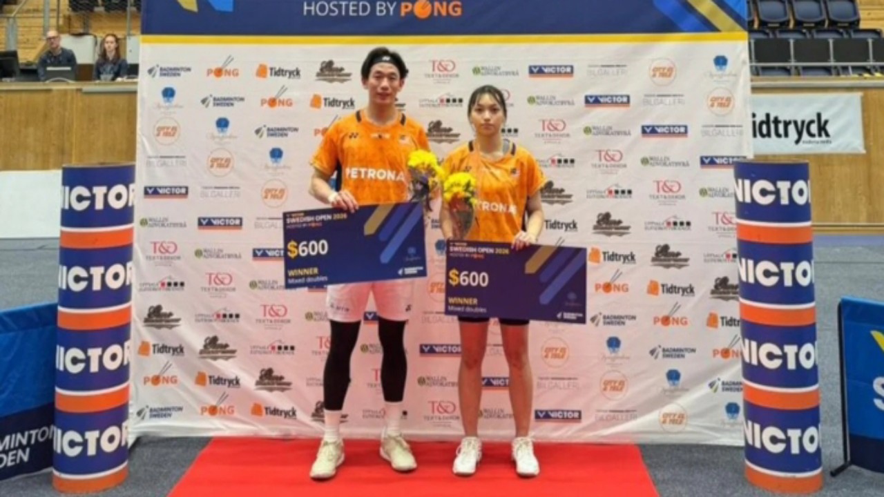 Bing Kun/Noraqilah Rebut Gelar Swedish Open 2026