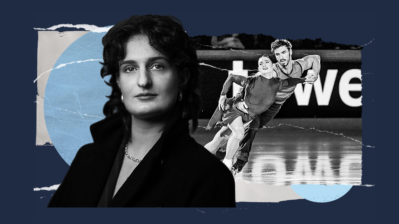 Gabriella Papadakis menjelaskan bahwa NBC menilai netralitasnya sebagai komentator menjadi dipertanyakan. (Foto: NBC)