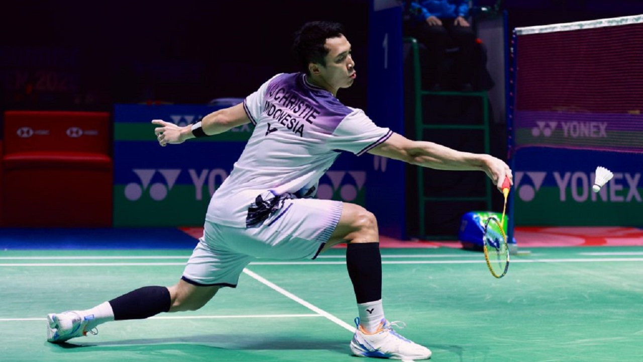 Jonatan Christie sebut permainan Lin Chun-Yi memang lebih baik.