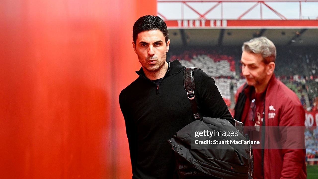 Manajer Arsenal, Mikel Arteta