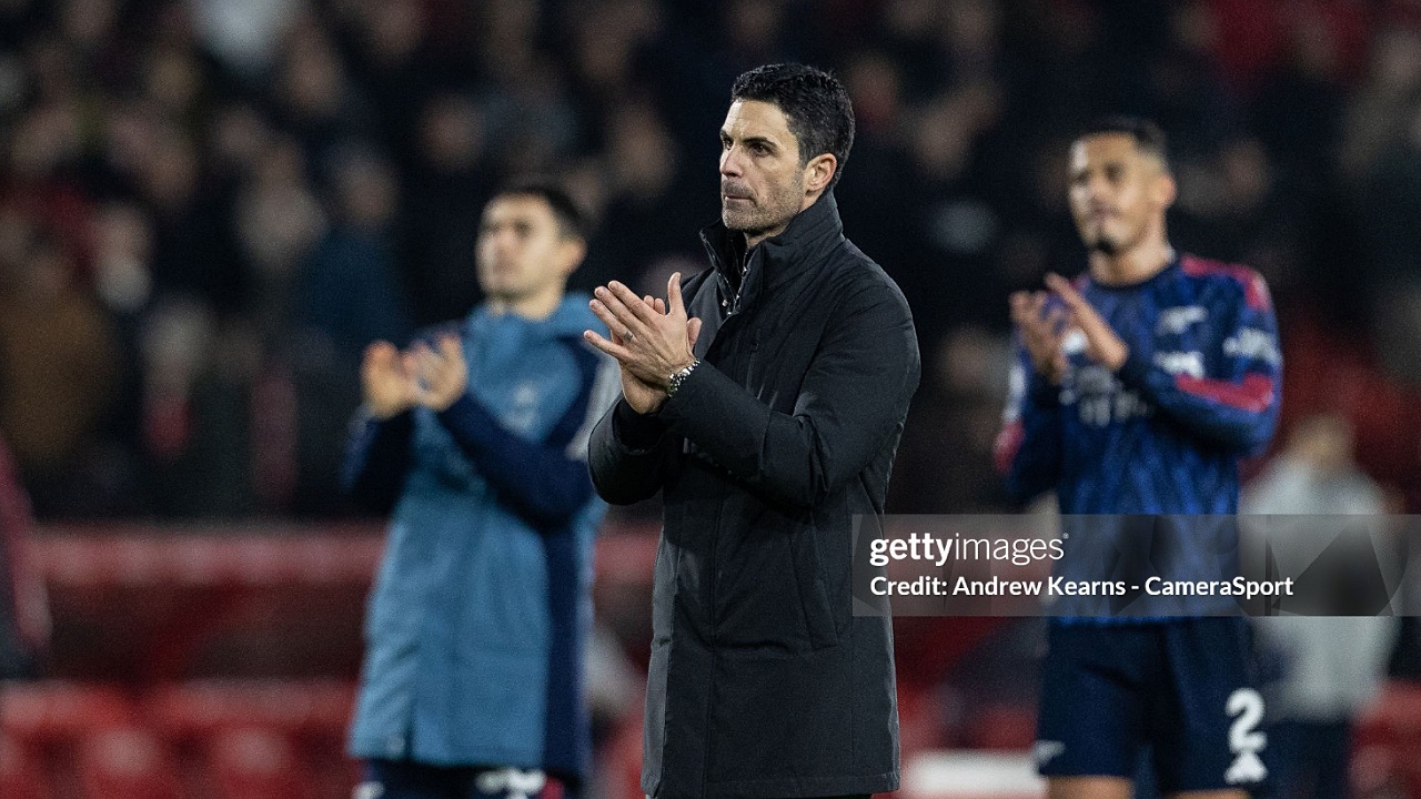 Manajer Arsenal, Mikel Arteta