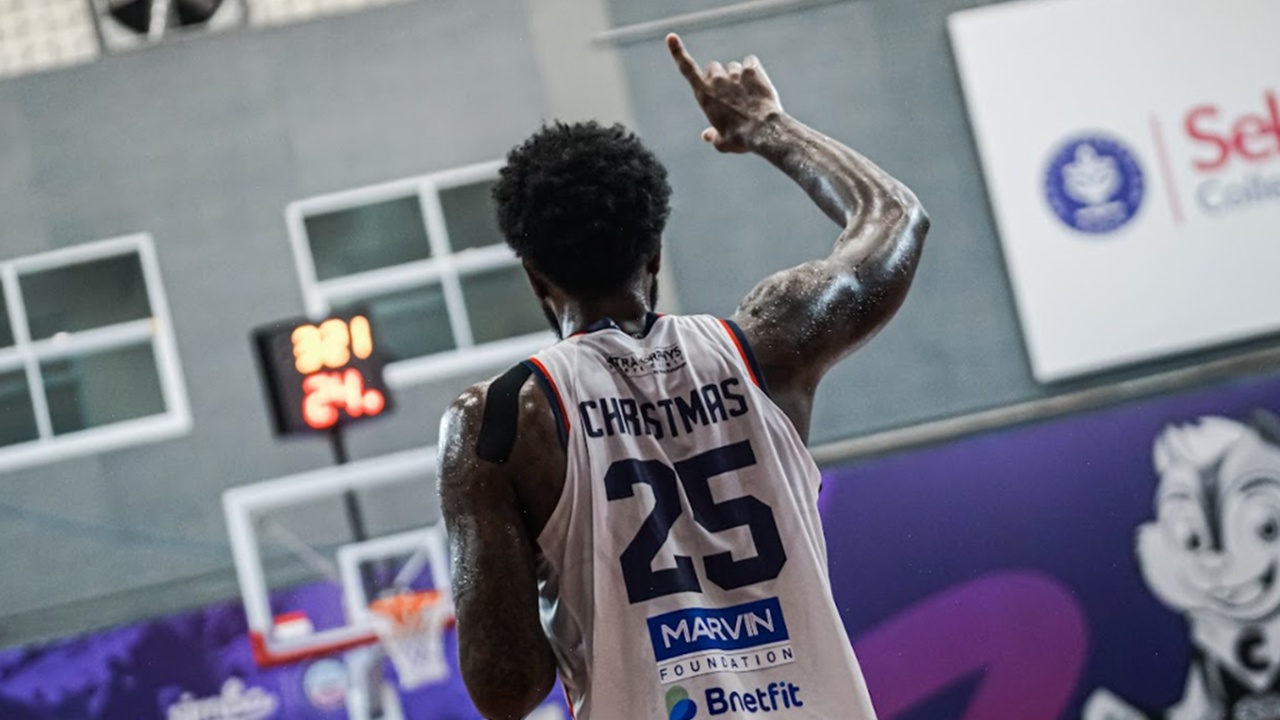 Rakeem Christmas Ungkap Kunci Kemenangan atas RANS Simba Bogor