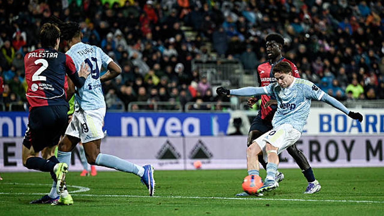 Ringkasan Data Pertandingan Usai Cagliari Tumbangkan Juventus 1-0