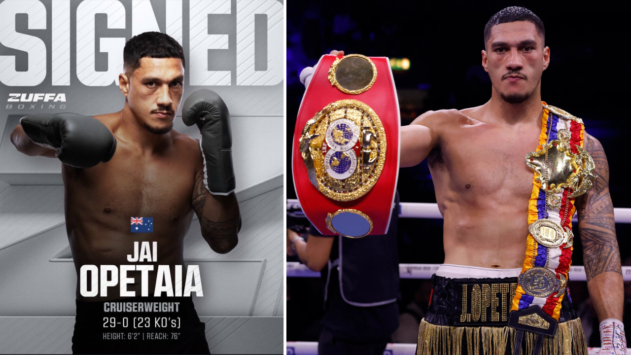 Jai Opetaia menyatakan antusiasmenya bergabung dengan promotor baru tersebut dan menegaskan ambisinya untuk laga-laga besar ke depan. (Foto: Fight TV)