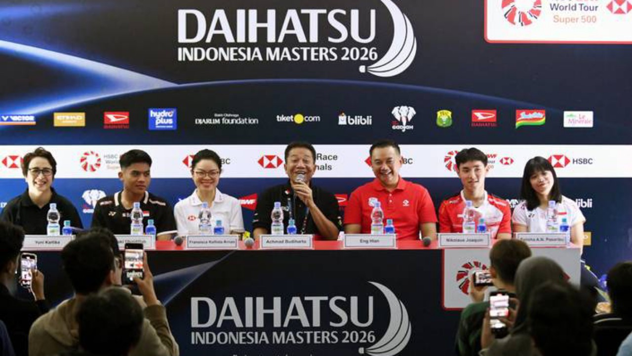 274 Atlet Siap Ramaikan Indonesia Masters 2026 di Istora Senayan