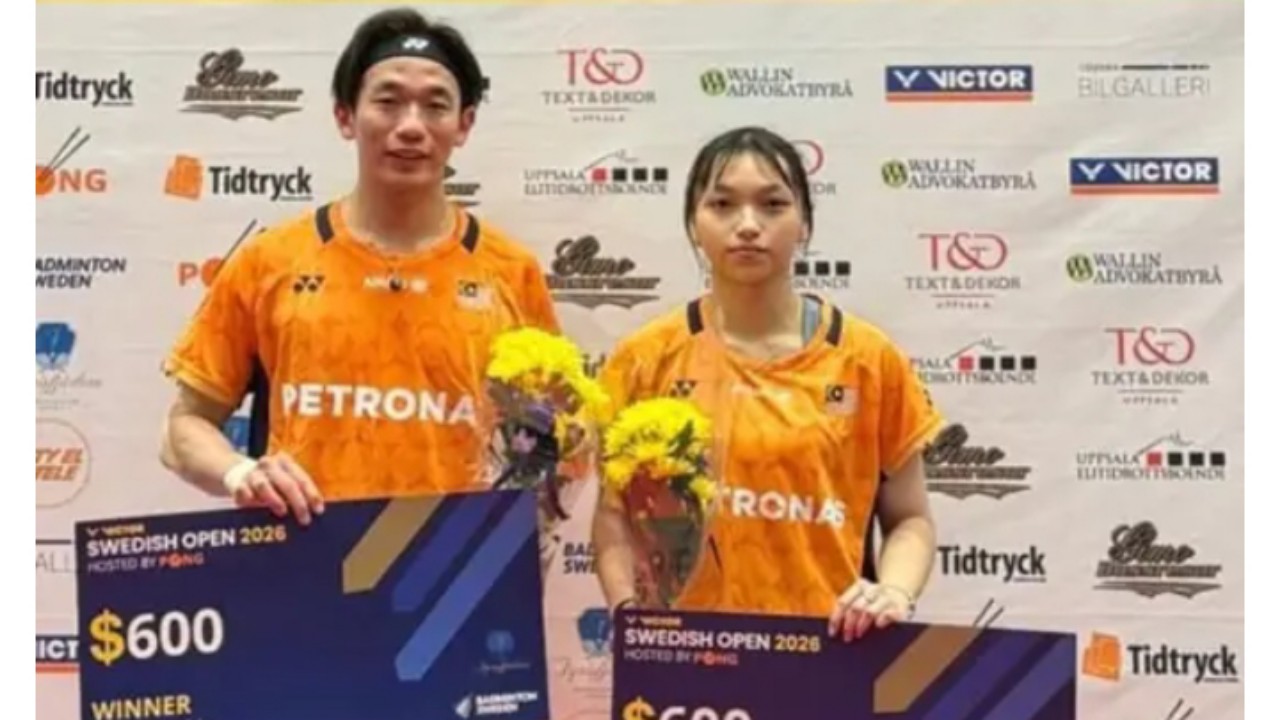Kemenangan Manis Bing Kun/Noraqilah di Swedish Open 2026