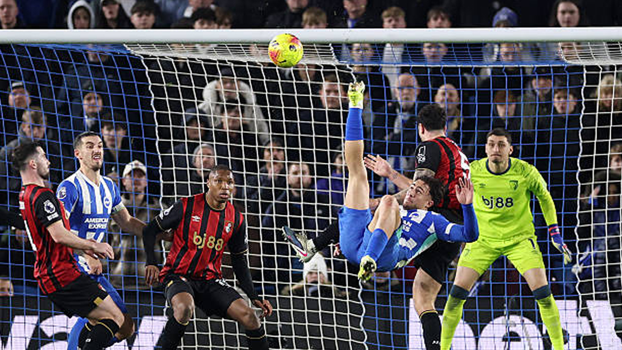 Bournemouth Gagal Menang, Gol Spektakuler Kostoulas Selamatkan Brighton