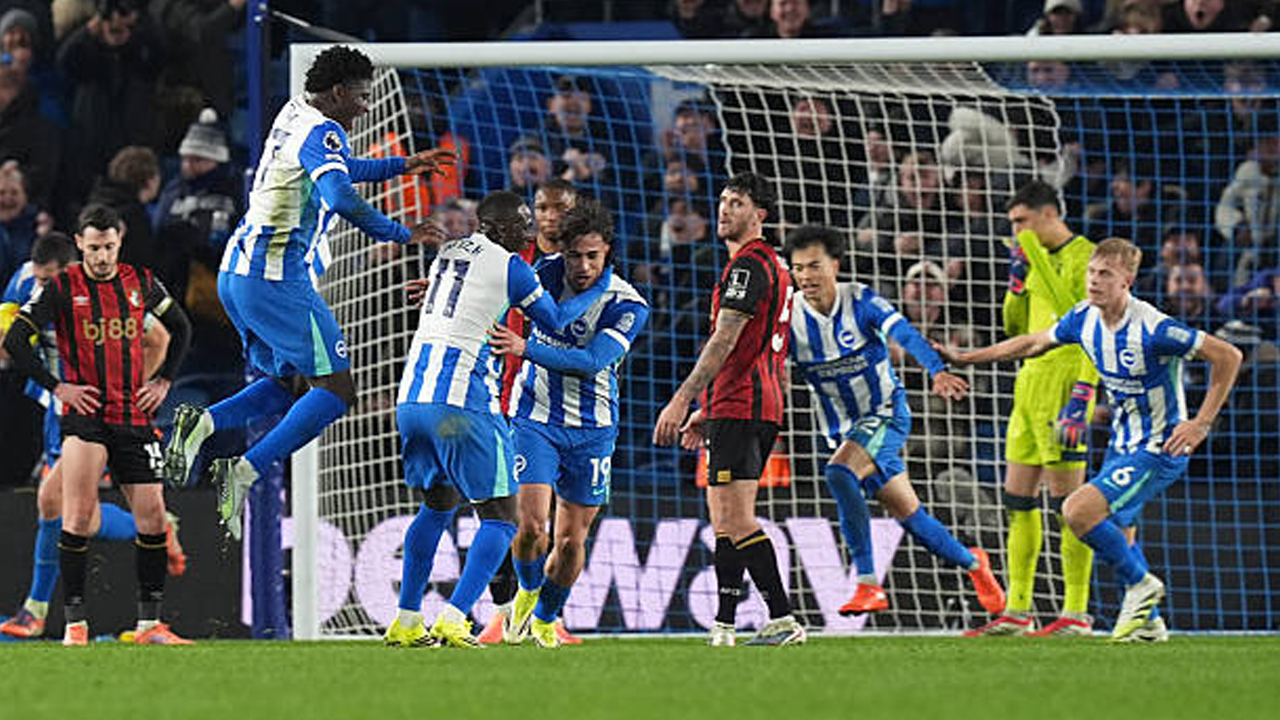 Brighton 1-1 Bournemouth, Fakta Menarik Usai Laga Premier League