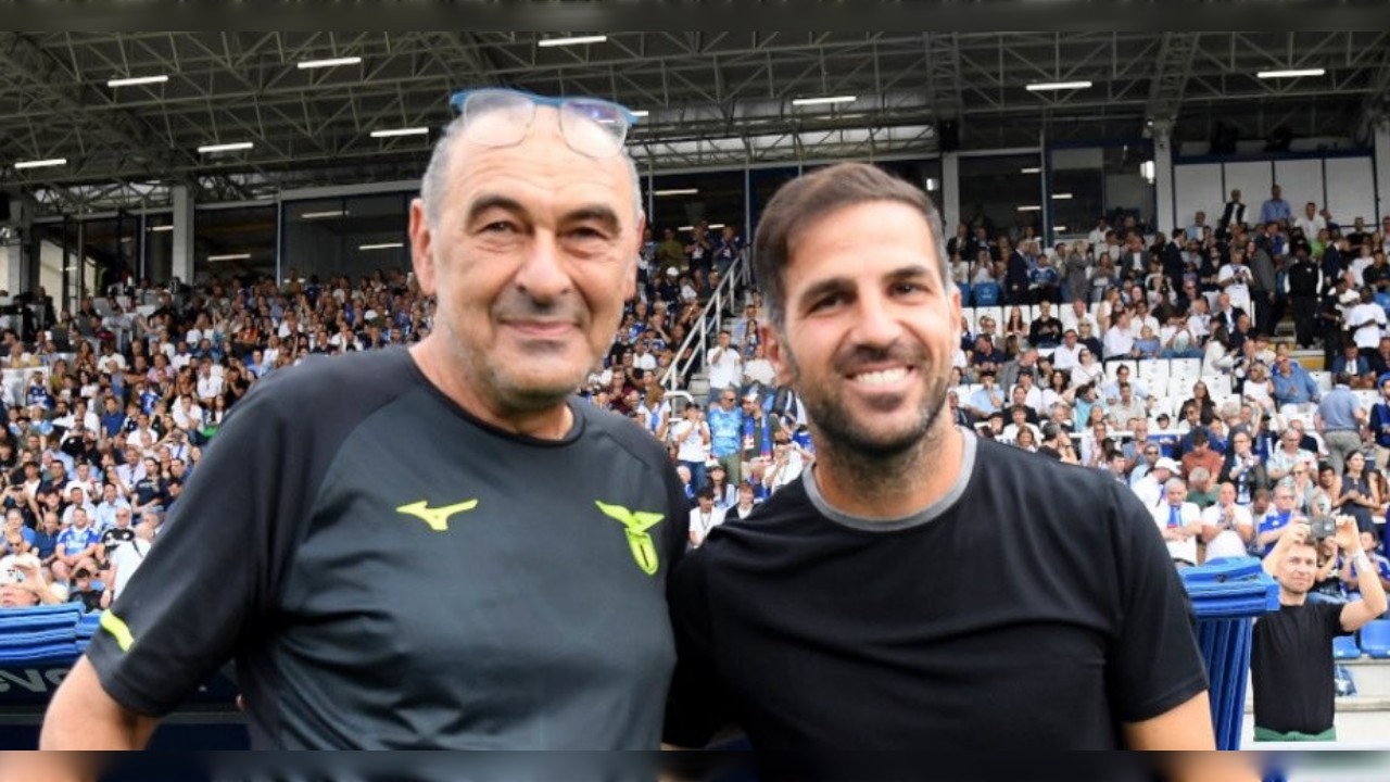 Pelatih Lazio dan pelatih Como