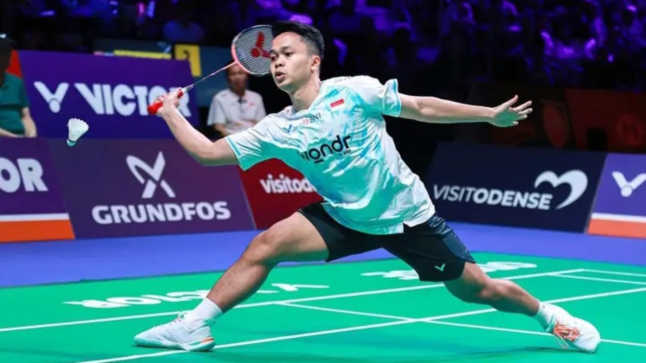 Anthony Sinisuka Ginting Susah Payah Lolos 16 Besar Indonesia Masters 2026