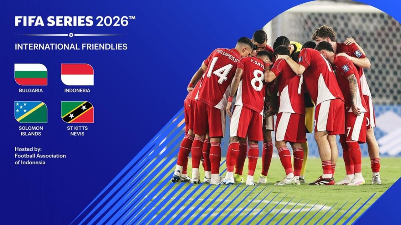 FIFA Series 2026 Digelar di Indonesia, Lawan Timnas Datang dari 3 Benua