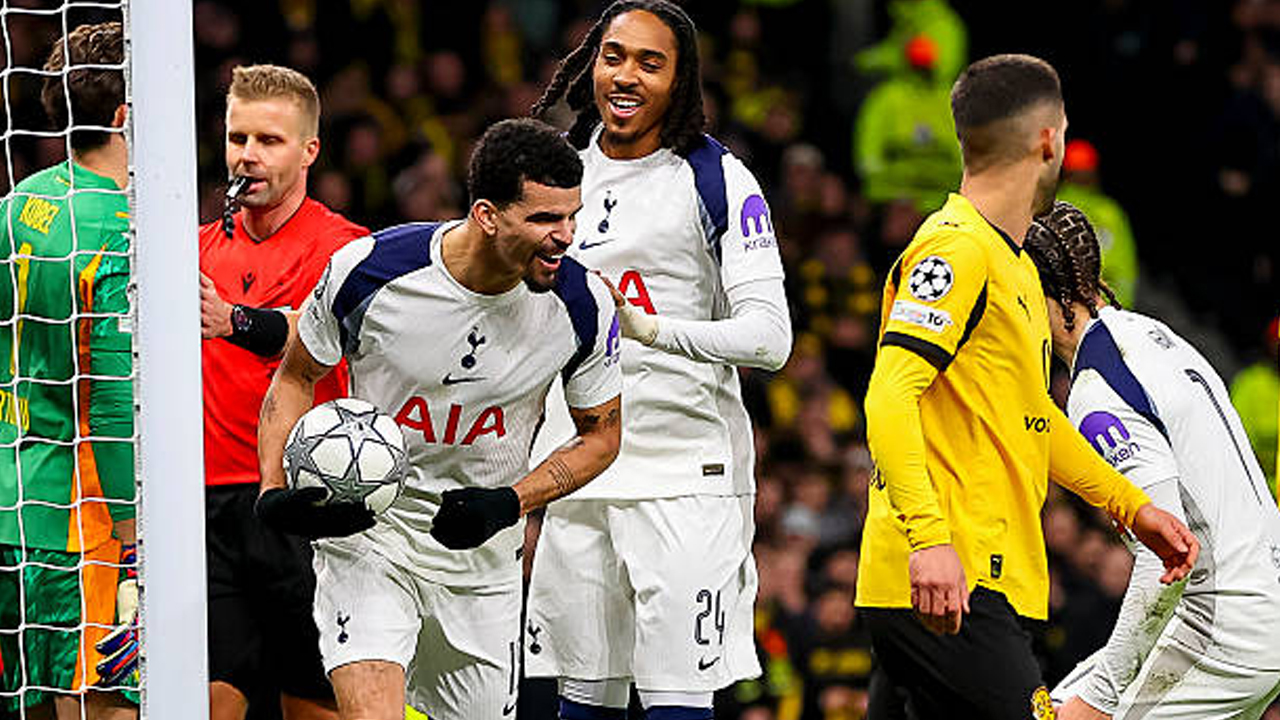 Hasil Pertandingan Liga Champions: Tottenham 2-0 Borussia Dortmund