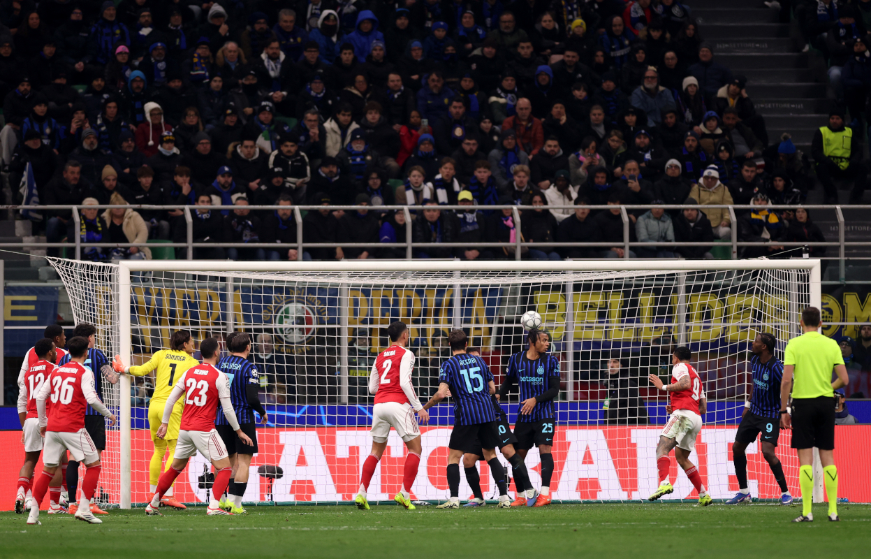 Arsenal Taklukkan Inter 3-1 di San Siro - sumber: (footballitalia)