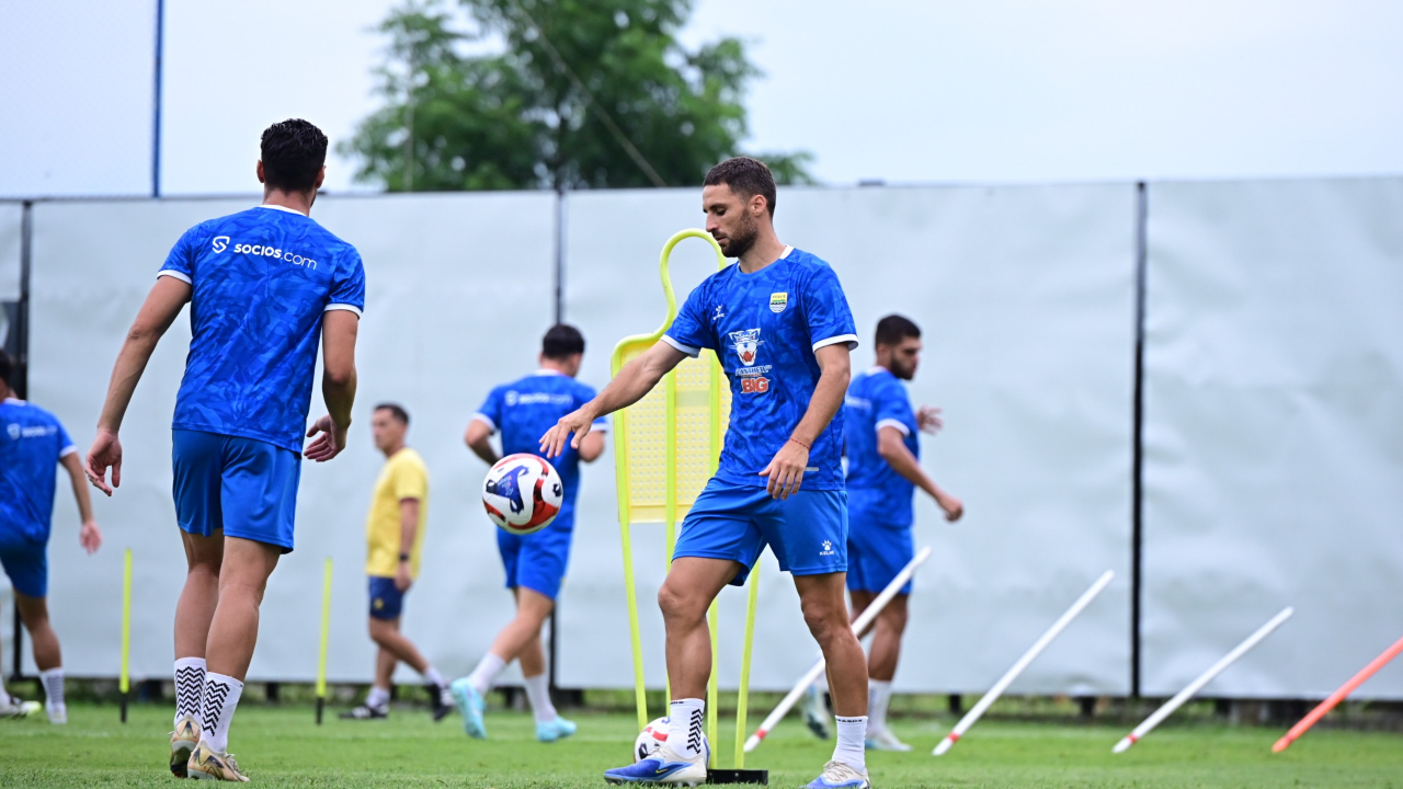 Beberapa pemain Persib yang cedera mulai kembali berlatih